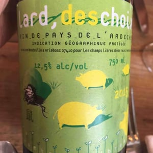 Les Champs Libres - René-Jean Dard & Hervé Souhaut - Lard, des choix - Rouge