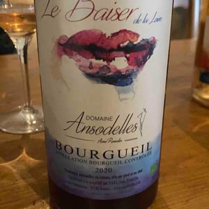 Le Baiser De Loire - Domaine Ansodelles - anne-rouxelin -2020