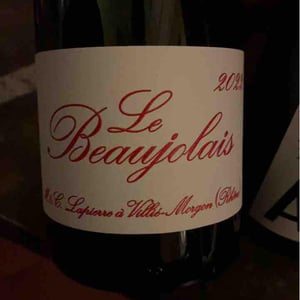 Le Beaujolais - Domaine Marcel Lapierre - Mathieu & Camille Lapierre -2021