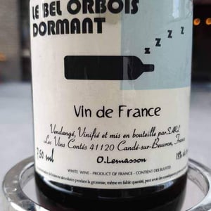 Le Bel Orbois Dormant - Les Vins Contés (CLOSED) - Olivier Lemasson (CLOSED) 