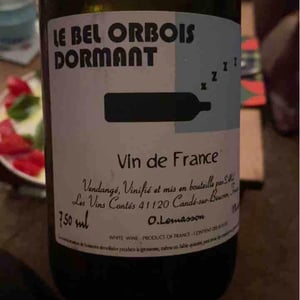 Le Bel Orbois Dormant - Les Vins Contés (CLOSED) - Olivier Lemasson (CLOSED) 