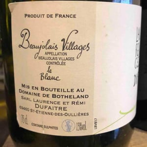 Domaine de Botheland - Rémi Dufaitre & Laurence Liatard - Le Blanc