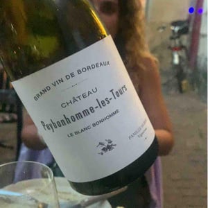 Le Blanc Bonhomme - Château Peybonhomme Les Tours - Vignobles Hubert - Famille Hubert 