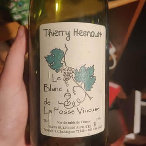 Le Blanc De La Fosse Vineuse - Thierry Hesnault - thierry-hesnault