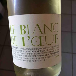 Le blanc de l'oeuf - Mas des Caprices - mireille-pierre-mann
