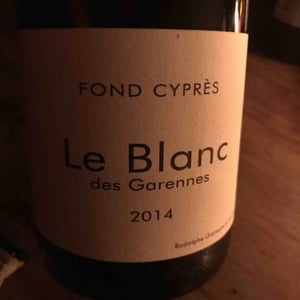 LE BLANC DES GARENNES - Fond Cyprès - rodolphe-gianesini-laetitia-ourliac