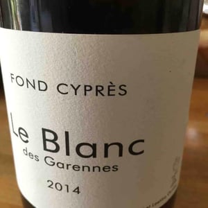 LE BLANC DES GARENNES - Fond Cyprès - Rodolphe Gianesini & Laetitia Ourliac 