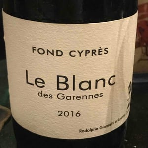 LE BLANC DES GARENNES - Fond Cyprès - Rodolphe Gianesini & Laetitia Ourliac 