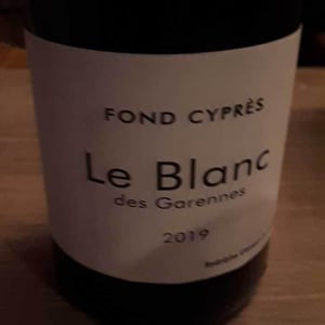 LE BLANC DES GARENNES - Fond Cyprès - rodolphe-gianesini-laetitia-ourliac