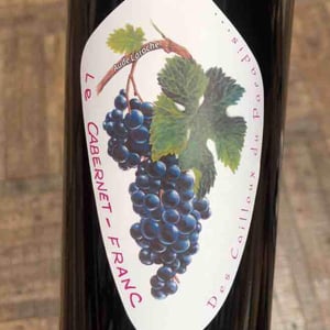Le cabernet franc - Les Cailloux du Paradis - Claude & Etienne Courtois -2019