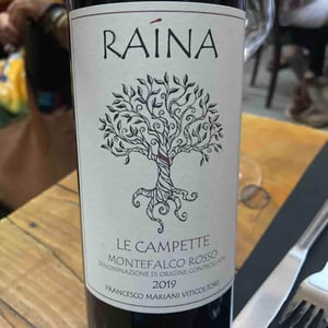 Le Campette Montefalco Rosso Doc - Raína - Francesco Mariani 