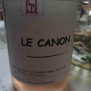 Le Canon Rosé - Domaine de la Grande Colline - Hirotake Ooka 