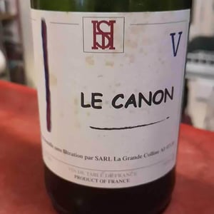 Le Canon (blanc) - Domaine de la Grande Colline - Hirotake Ooka 