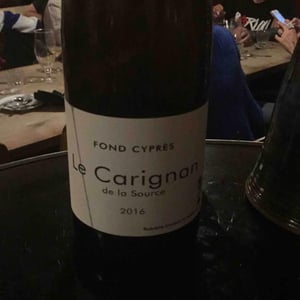 Le Carignan de la Source - Fond Cyprès - rodolphe-gianesini-laetitia-ourliac