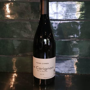 Le Carignan de la Source - Fond Cyprès - rodolphe-gianesini-laetitia-ourliac