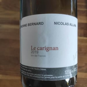 Le Carignan - Catherine Bernard - Catherine Bernard & Nicolas Allain 