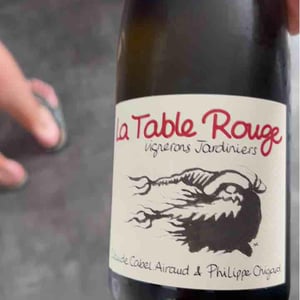 Le Chenin de La Table Rouge - La Table Rouge - Claude Cabel-Airaud & Philippe Chigard 