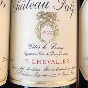 Le Chevalier - Château Falfas - Véronique Cochran -2015