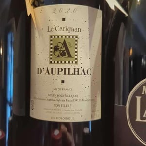Le Cinsault - Domaine d'Aupilhac - desiree-sylvain-fadat -2019