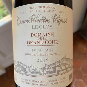 Le Clos Cuvée Vieilles Vignes - Domaine de la Grand'Cour - Jean-Louis Dutraive 