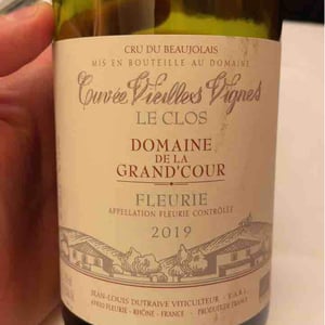 Le Clos Cuvée Vieilles Vignes - Domaine de la Grand'Cour - Jean-Louis Dutraive 