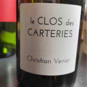Le Clos des Carteries Rouge - Christian Venier - Christian Venier 