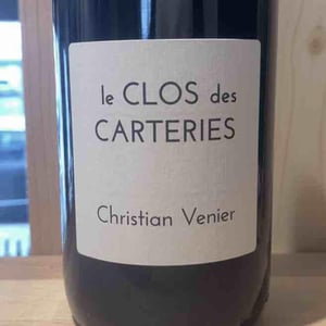 Le Clos des Carteries Rouge - Christian Venier - christian-venier