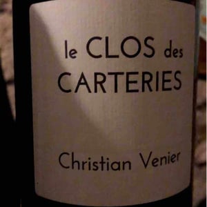 Christian Venier - Christian Venier - Le Clos des Carteries Rouge
