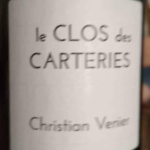 Christian Venier - Christian Venier - Le Clos des Carteries Rouge