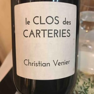 Christian Venier - Christian Venier - Le Clos des Carteries Rouge