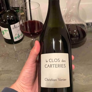 Le Clos des Carteries Rouge - Christian Venier - Christian Venier 