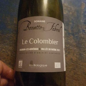 Le Colombier - Domaine Fabrol - philippe-bonetto-fabrol -2018