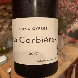 Le Corbières - Fond Cyprès - Rodolphe Gianesini & Laetitia Ourliac 