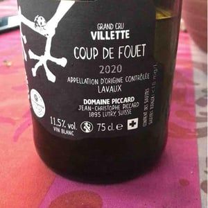 Domaine Piccard - Jean-Christophe Piccard - Le Coup de Fouet