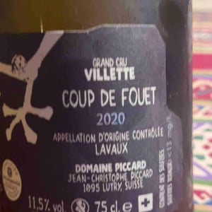 Le Coup de Fouet - Domaine Piccard - Jean-Christophe Piccard 