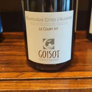 Le Court Vit - Domaine Goisot - Guilhem & Jean-Hugues Goisot 