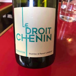 Domaine Lambert - Béatrice & Pascal Lambert - Le Droit Chenin