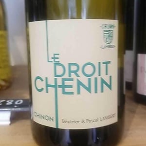 Le Droit Chenin - Domaine Lambert - Béatrice & Pascal Lambert 