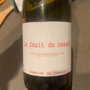 Le Fruit du Hasard - Domaine du Possible - Loïc Roure 