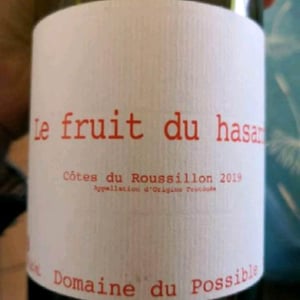 Domaine du Possible - Loïc Roure - Le Fruit du Hasard