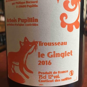 Le Ginglet - Domaine Bornard - tony-bornard