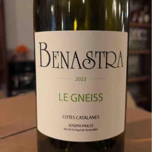 Le Gneiss - Domaine Benastra - joseph-paille
