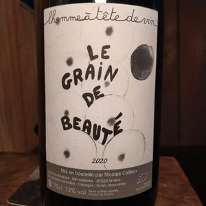 Le Grain De Beauté 2021 - L'Homme à Tête De Vin - Nicolas Caillaux -2020