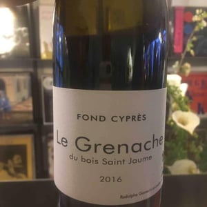 Le Grenache du Bois Saint-Jaume - Fond Cyprès - Rodolphe Gianesini & Laetitia Ourliac 