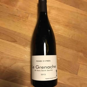 Le Grenache du Bois Saint-Jaume - Fond Cyprès - rodolphe-gianesini-laetitia-ourliac