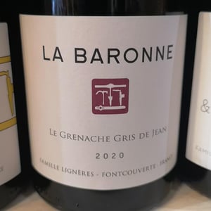 Le Grenache Gris de Jean - Château la Baronne - famille-ligneres