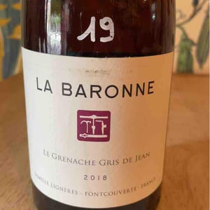 Le Grenache Gris de Jean - Château la Baronne - famille-ligneres