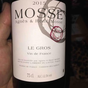 Le Gros - Domaine Mosse - Sylvestre & Joseph Mosse 