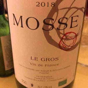 Le Gros - Domaine Mosse - Sylvestre & Joseph Mosse 