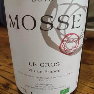 Le Gros - Domaine Mosse - Sylvestre & Joseph Mosse 
